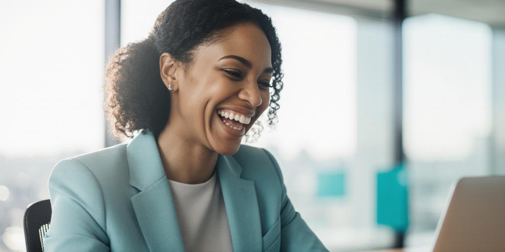 Interview preparation session with a client in a professional setting